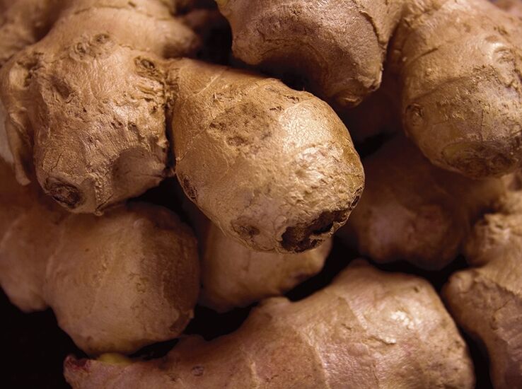 Ginger root to increase potency