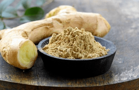 Fresh dry ginger