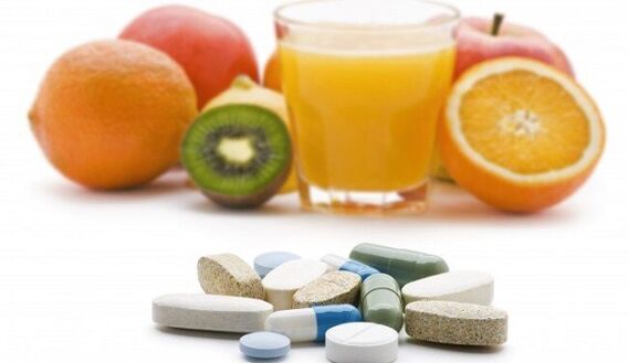 The effectiveness of natural and tablet vitamins
