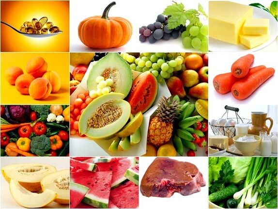 Vitamin-rich foods