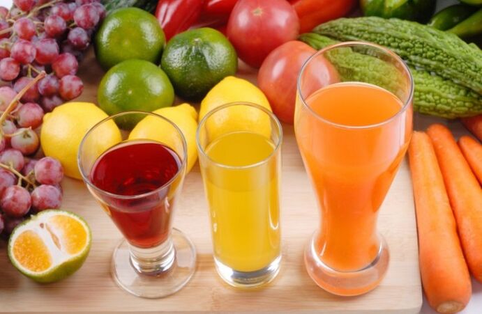 Freshly squeezed juice normalizes male potency